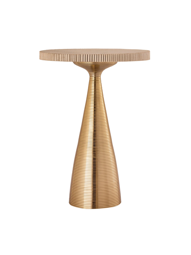  Ribbed Side Table